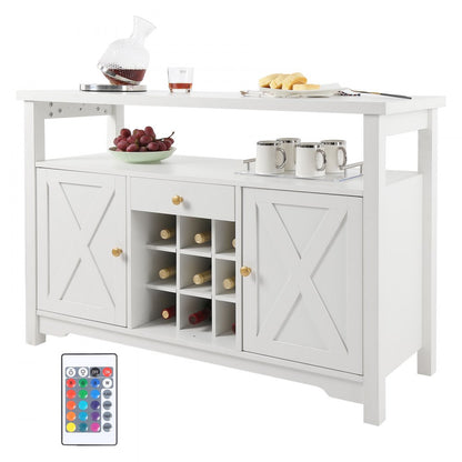 07920004003020101 - 55" Industrial Bar Cabinet with Open Storage & 250 lb Capacity