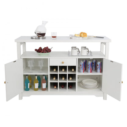 07920004003020101 - 55" Industrial Bar Cabinet with Open Storage & 250 lb Capacity