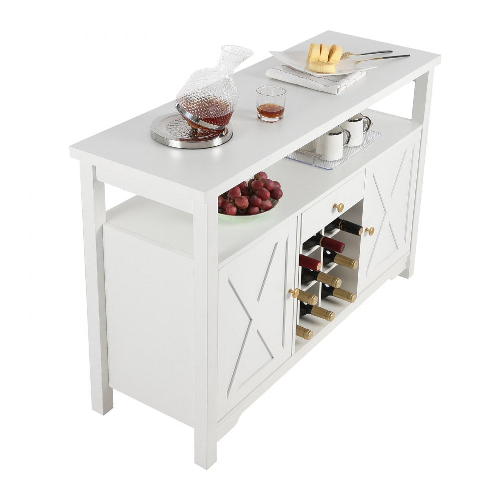 07920004003020101 - 55" Industrial Bar Cabinet with Open Storage & 250 lb Capacity
