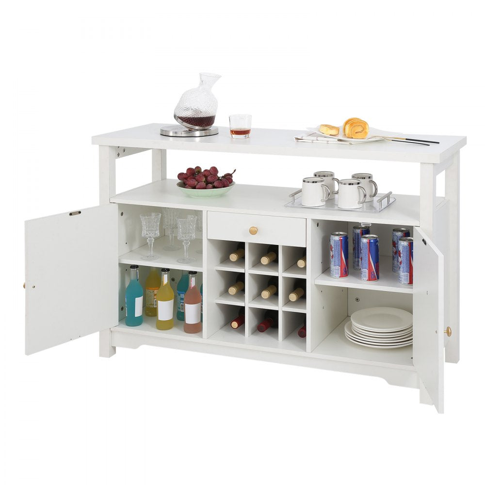 07920004003020101 - 55" Industrial Bar Cabinet with Open Storage & 250 lb Capacity