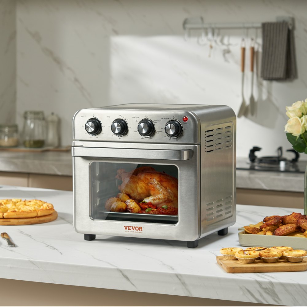 TM184-E - 18L Stainless Steel 7-in-1 Air Fryer Toaster Oven
