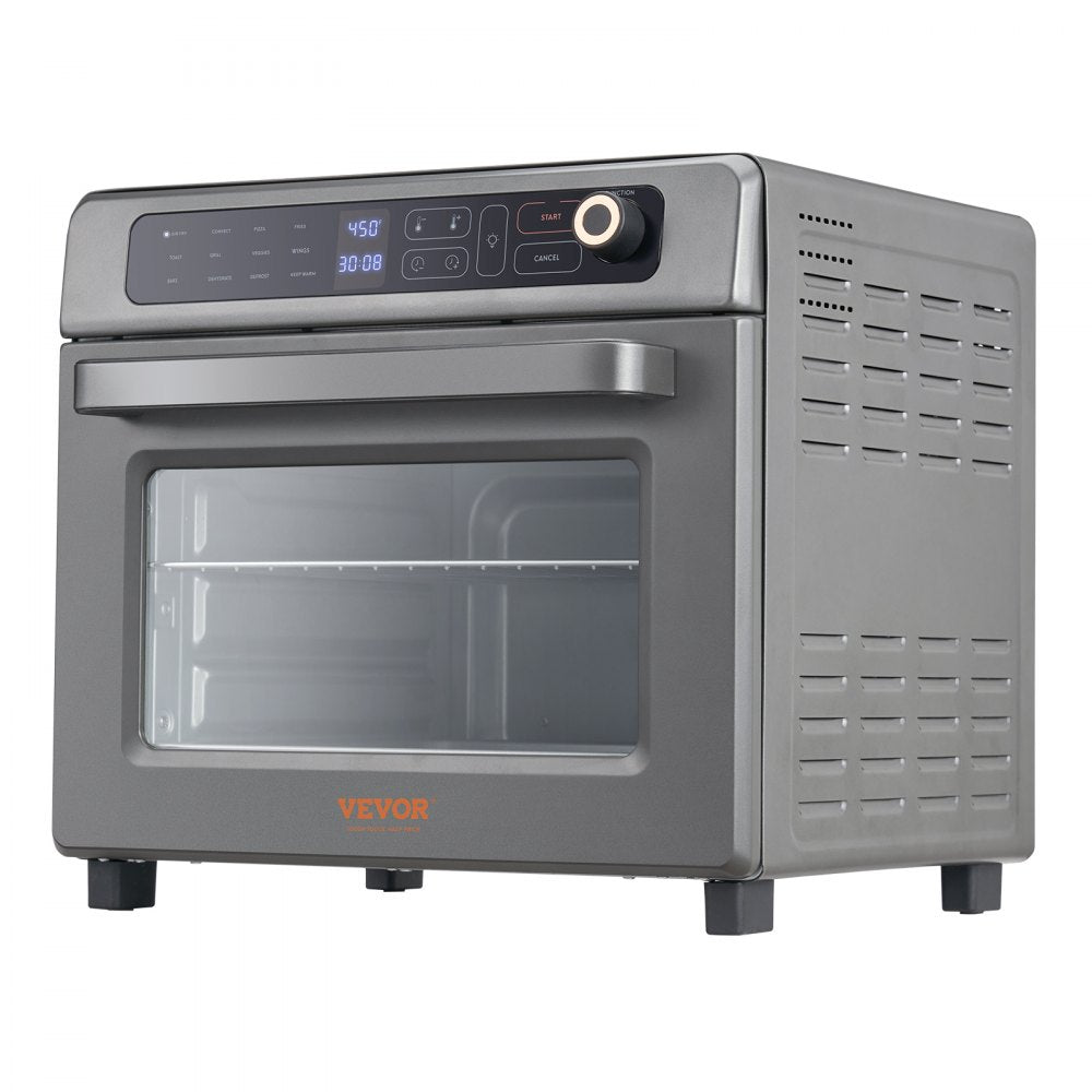 TE204-K - 25L 12-in-1 Stainless Steel Air Fryer Toaster Oven, 1700W