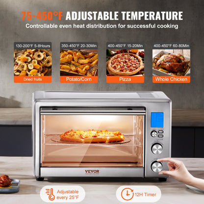 TE283-D - 13-in-1 Air Fryer Oven with Touchscreen, 1800W Power