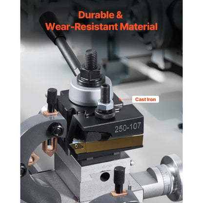 250-100(8) - 8-Pc Tool Post Set for 6"-12" Mini Lathes