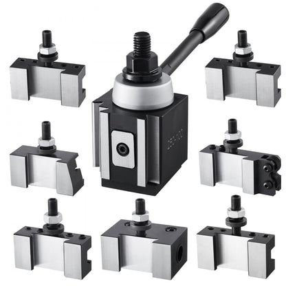 250-100(8) - 8-Pc Tool Post Set for 6"-12" Mini Lathes