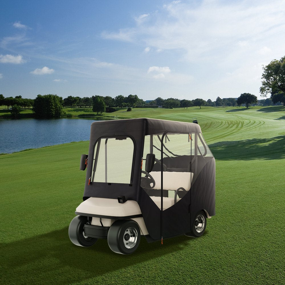COV-22 - Durable 600D Golf Cart Enclosure 85x48x53" for 2 Passengers