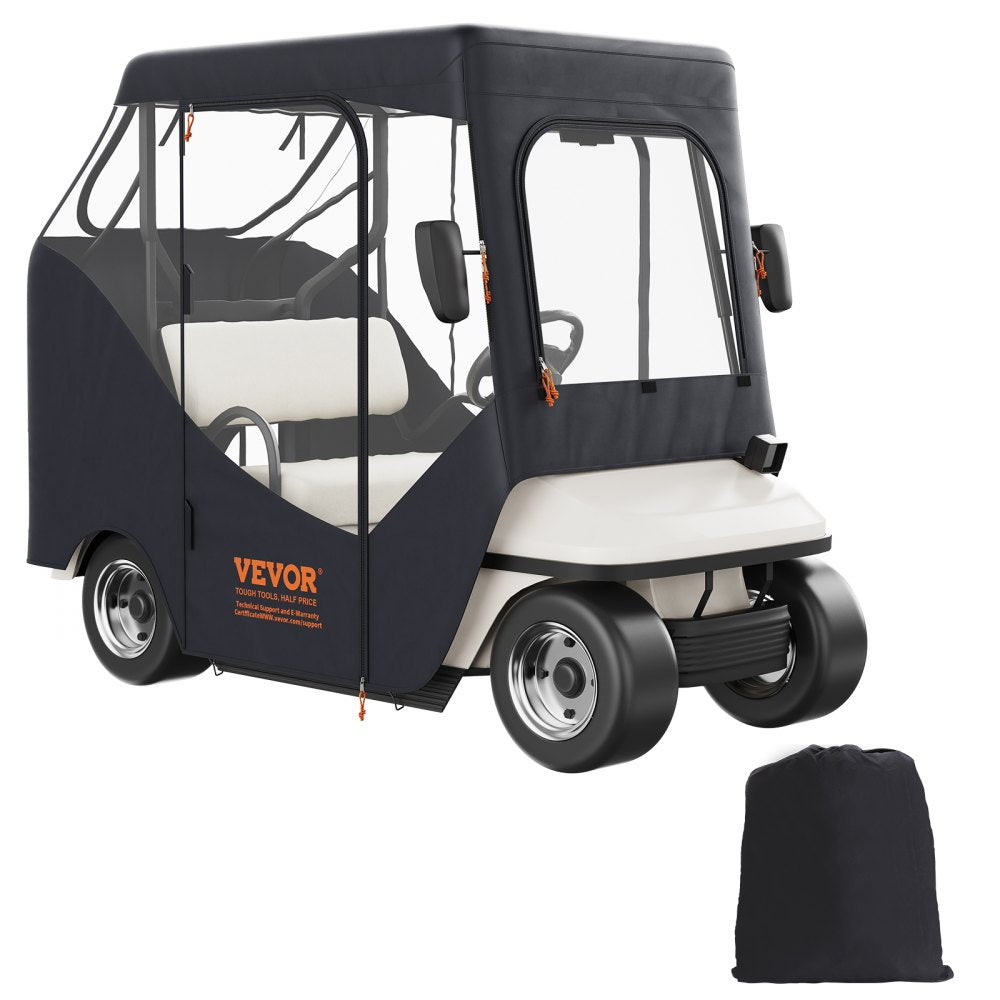 COV-22 - Durable 600D Golf Cart Enclosure 85x48x53" for 2 Passengers