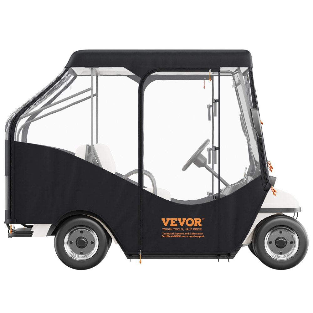 COV-23 - VEVOR 4-Seater Golf Cart Enclosure with Durable Weather Protection