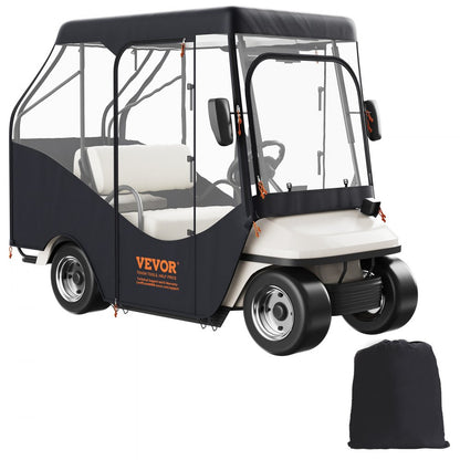 COV-24 - Weatherproof Golf Cart Enclosure, 106x43x55" Durable 600D Material