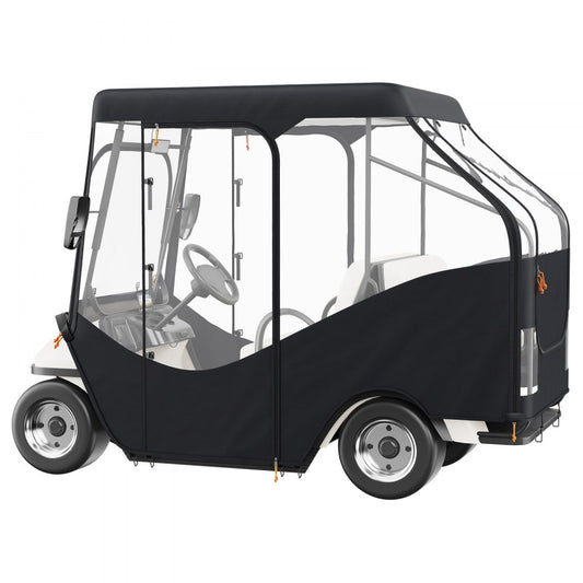 COV-24 - Weatherproof Golf Cart Enclosure, 106x43x55" Durable 600D Material