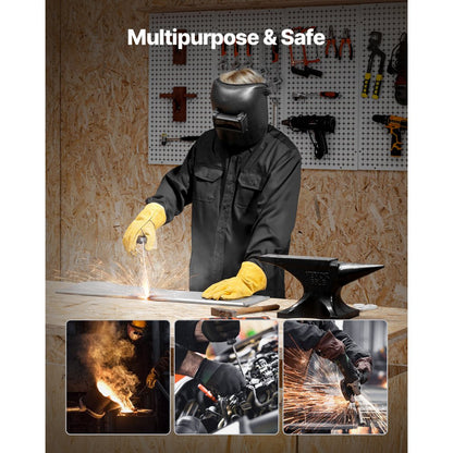 AP-6832 - 7oz Cotton Flame-Resistant Welding Jacket, XXL Size