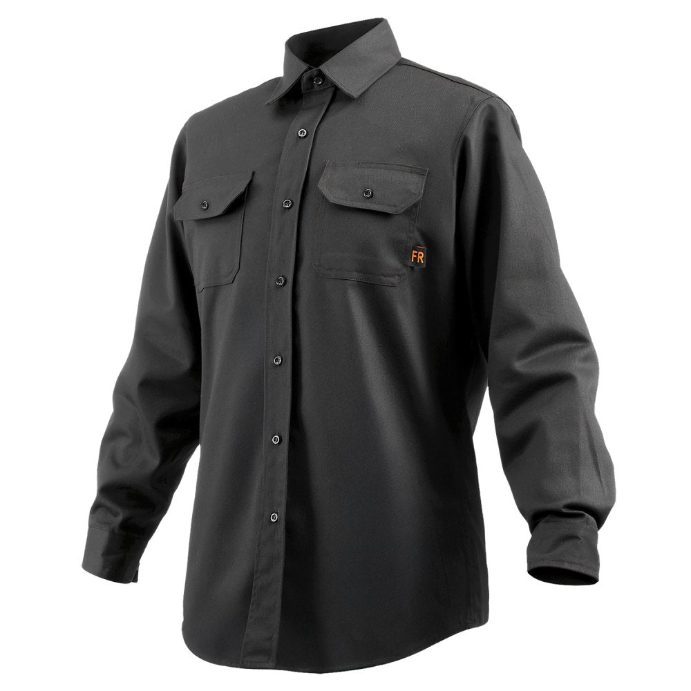 AP-6832 - 7oz Flame-Resistant Welding Jacket with Adjustable Cuffs & Pockets