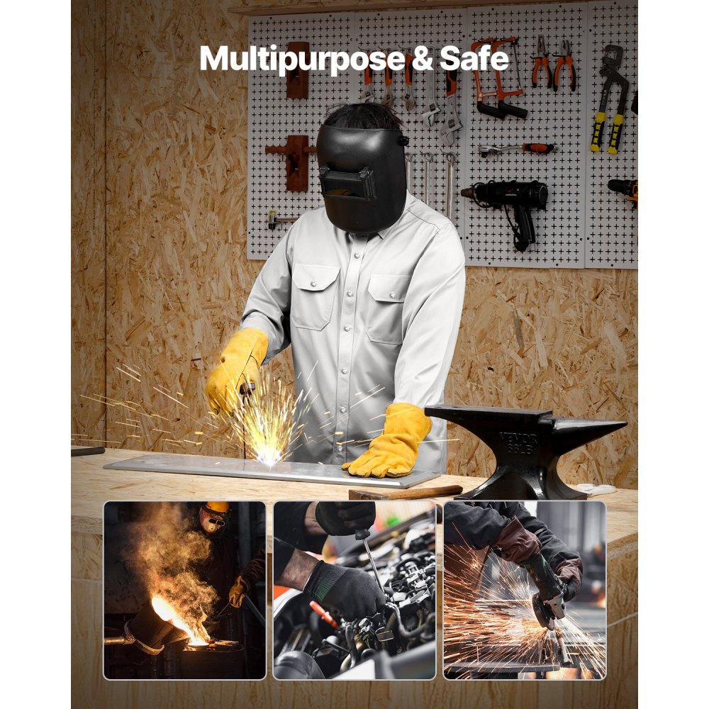 AP-6832 - XL 7 oz. Cotton Flame-Resistant Welding Jacket with Pockets