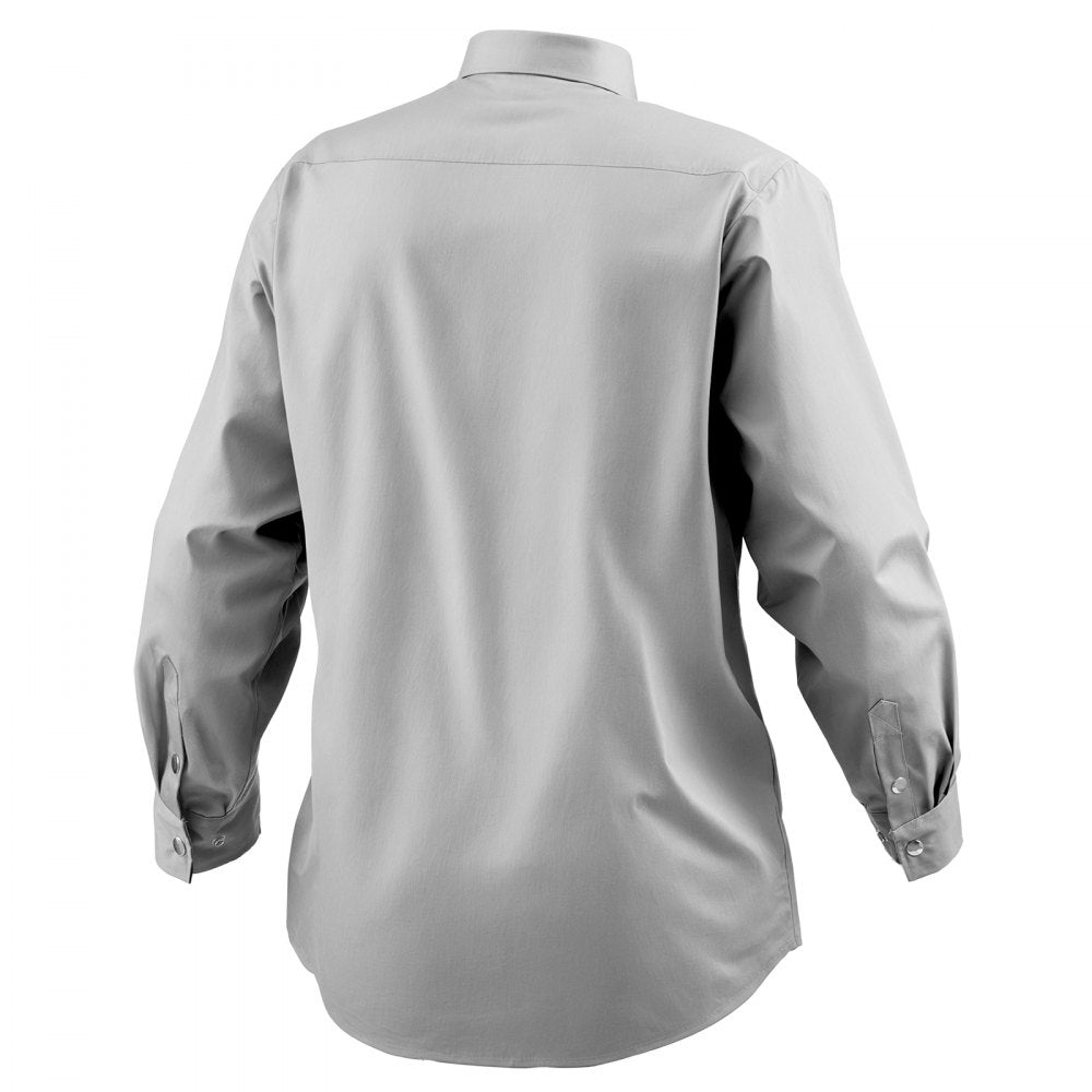 AP-6832 - Breathable Flame-Resistant Welding Jacket, 32.5" Length, Reinforced Stitching