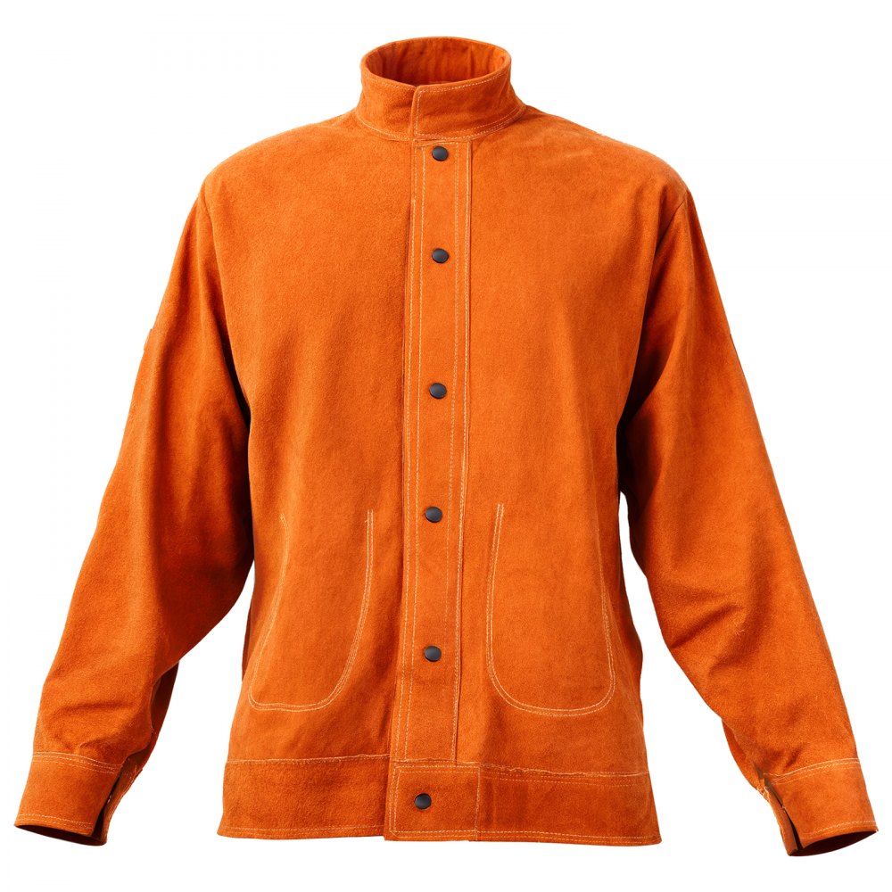 AP-7130 - XL Heavy-Duty Cowhide Welding Jacket with Flame Resistance
