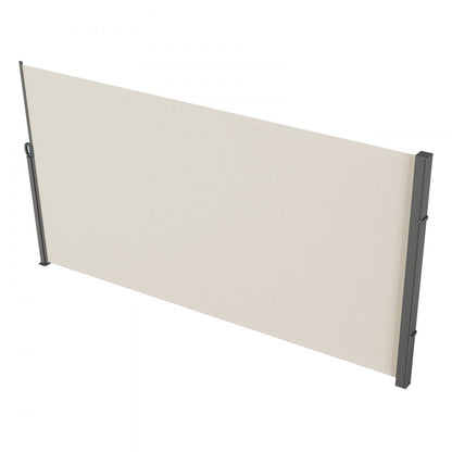 H038 - 63"x118" VEVOR Retractable Awning for Outdoor Privacy
