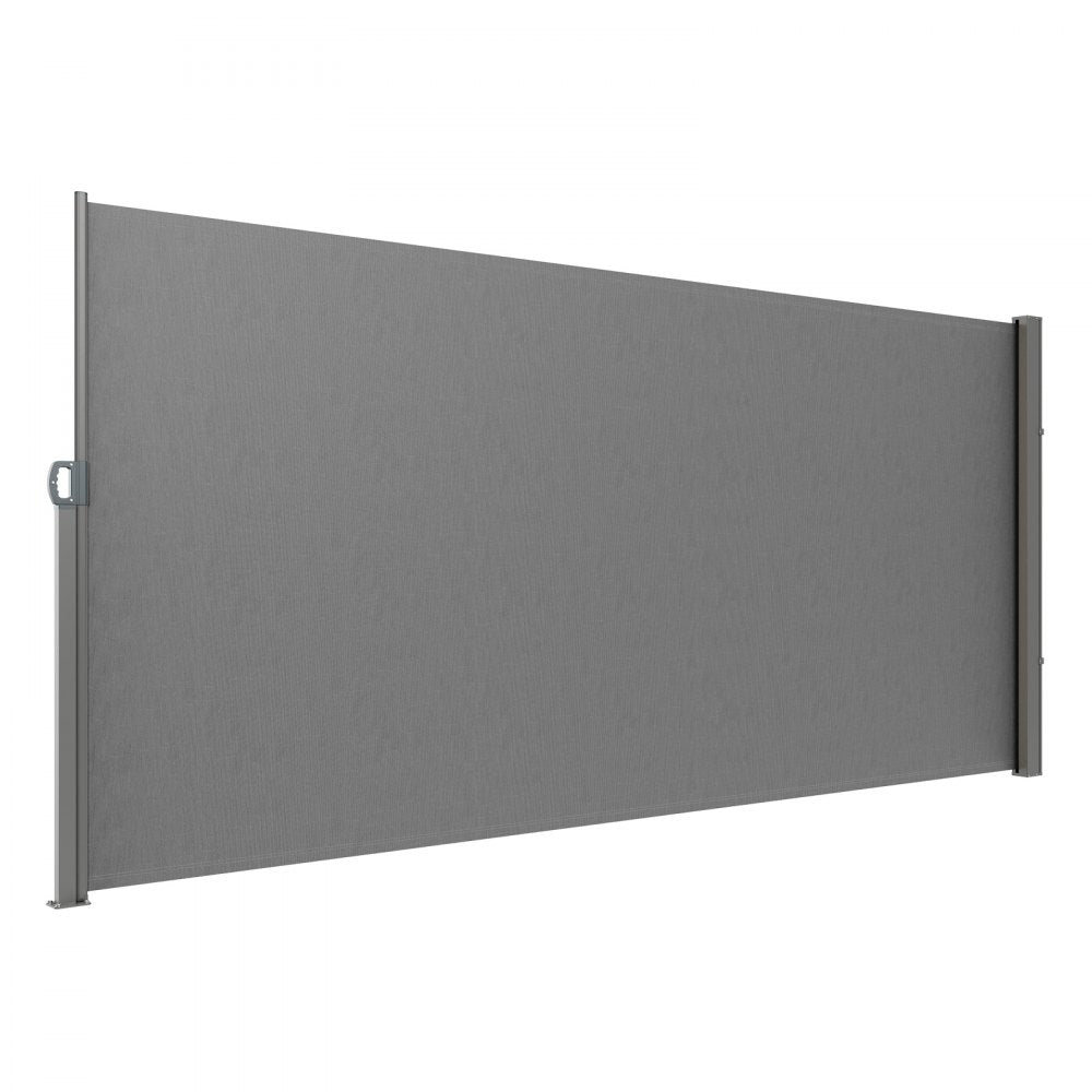 H038 - 71"x138" VEVOR Retractable Awning for Outdoor Privacy & UV Protection