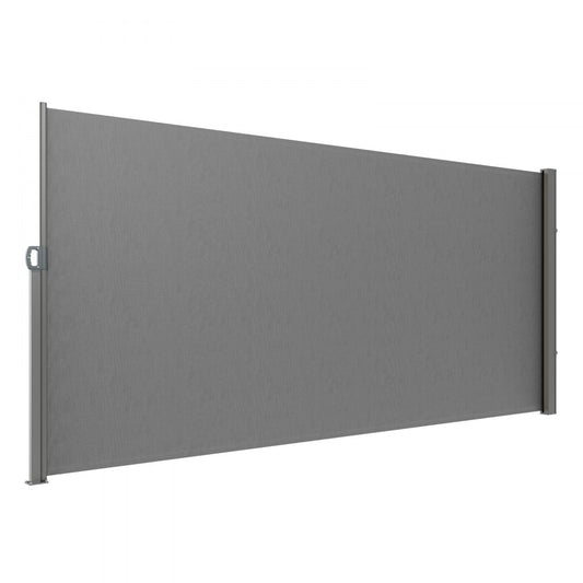 H038 - 71"x138" VEVOR Retractable Awning for Outdoor Privacy & UV Protection