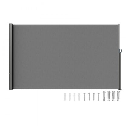 H038 - 79'' Retractable Awning with UV Protection for Outdoor Privacy