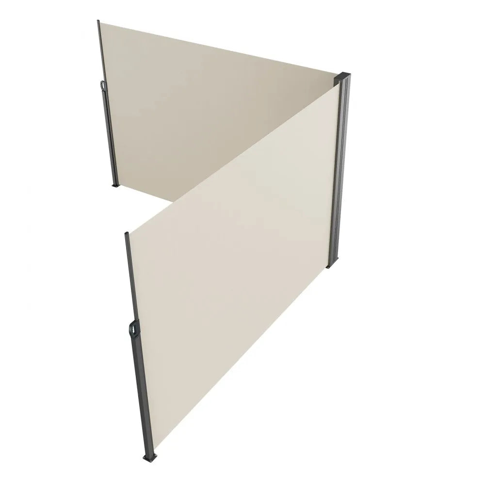H038 - 79"x236" VEVOR Retractable Awning for Indoor/Outdoor Privacy