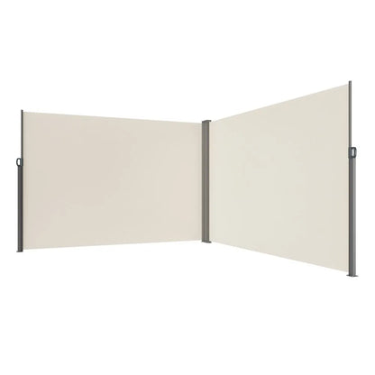 H038 - 79"x236" VEVOR Retractable Awning for Indoor/Outdoor Privacy