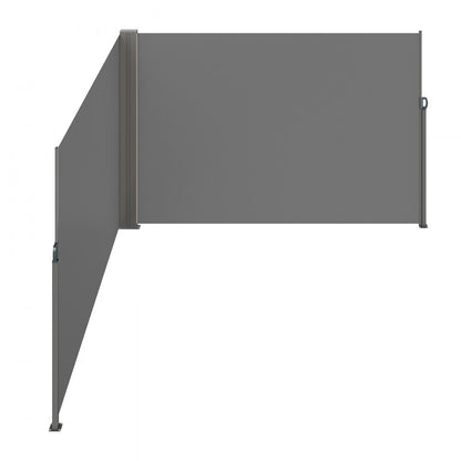 H038 - 79"x236" VEVOR Retractable Awning with UV & Wind Protection