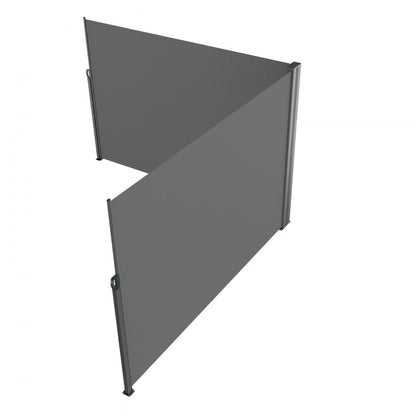 H038 - 79"x236" VEVOR Retractable Awning with UV & Wind Protection