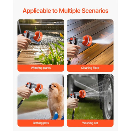 NW-S25 - 84 ft Retractable Garden Hose Reel with 9 Spray Settings