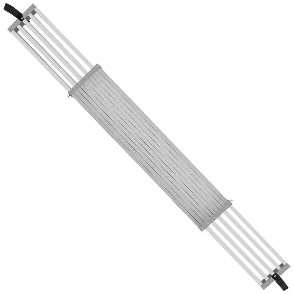 WBS-019 - 9-15ft Aluminum Work Plank with Non-Slip Surface, 500lbs Capacity