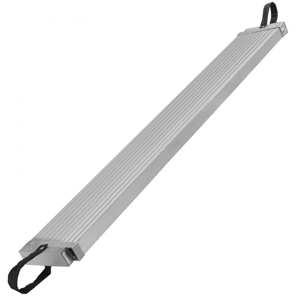 WBS-019 - 9-15ft Aluminum Work Plank with Non-Slip Surface, 500lbs Capacity