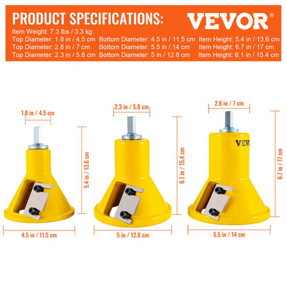 010499794861 - Ergonomic VEVOR Tenon Cutter for DIY Log Furniture Projects