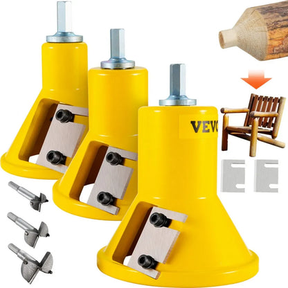 010499794861 - Ergonomic VEVOR Tenon Cutter for DIY Log Furniture Projects