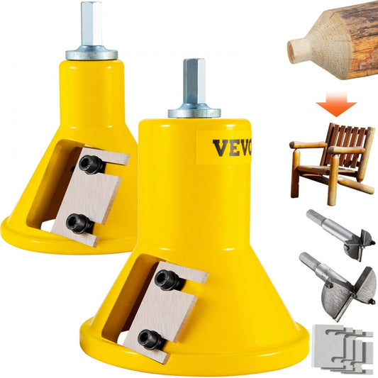 010595358957 - VEVOR 1" & 2" Tenon Cutter, Premium Aluminum & Steel