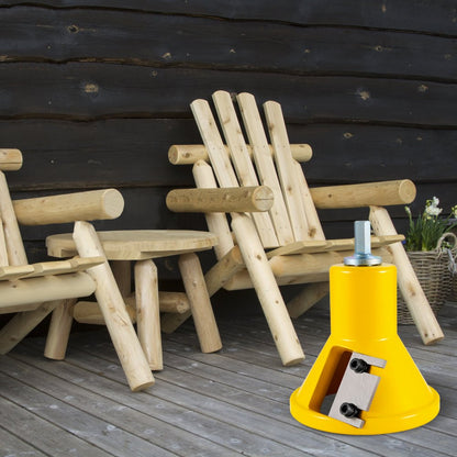 010279226124 - VEVOR 1.5" Tenon Cutter with Durable Aluminum & Steel Blades