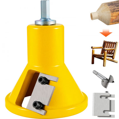 010279226124 - VEVOR 1.5" Tenon Cutter with Durable Aluminum & Steel Blades