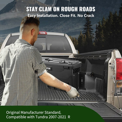 010398021756 - VEVOR 6.6 Gal Lockable Wheel Well Toolbox for Trucks