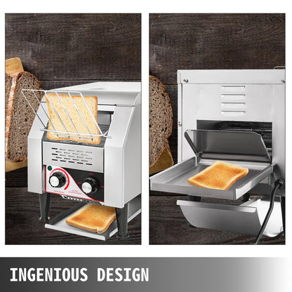 TT-150 - Compact Conveyor Toaster for 150 Slices/Hour, 7 Toast Settings