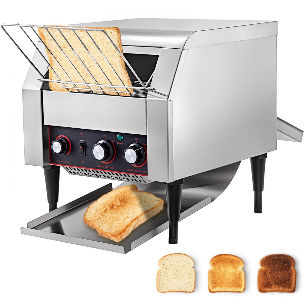 TT-450 - High-Efficiency Stainless Steel Conveyor Toaster for Commercial Kitchens