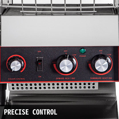 TT-450 - High-Efficiency Stainless Steel Conveyor Toaster for Commercial Kitchens