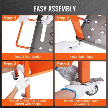 WT1200 - Compact 36" Welding Table for DIY Projects and Home Workshops