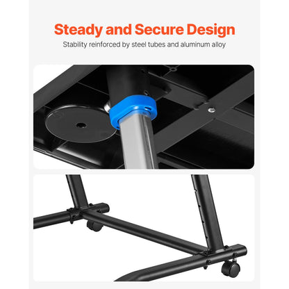 TY-DNJ003 - Adjustable Cycling Desk for Indoor Bikes, Tablet Slots Included