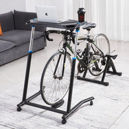TY-DNJ003 - Adjustable Cycling Desk for Indoor Bikes, Tablet Slots Included