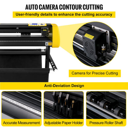 KW-870 - 34" Vinyl Cutter with Precise Camera Sensor & 31" Cutting Width