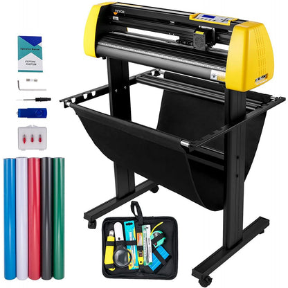 KW-870 - 34" Vinyl Cutter with Precise Camera Sensor & 31" Cutting Width