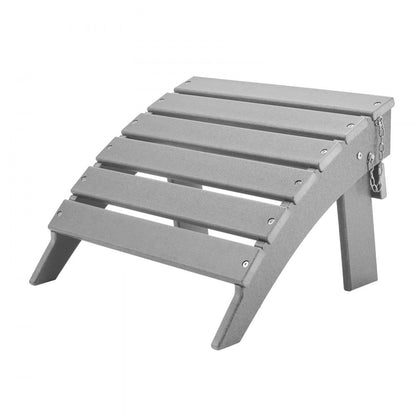 LXSKU6 - Folding Adirondack Ottoman 16.9L x 18.9W x 13H Inch in HDPE