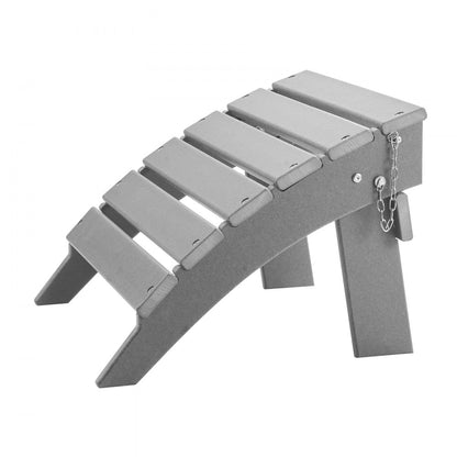 LXSKU6 - Folding Adirondack Ottoman 16.9L x 18.9W x 13H Inch in HDPE