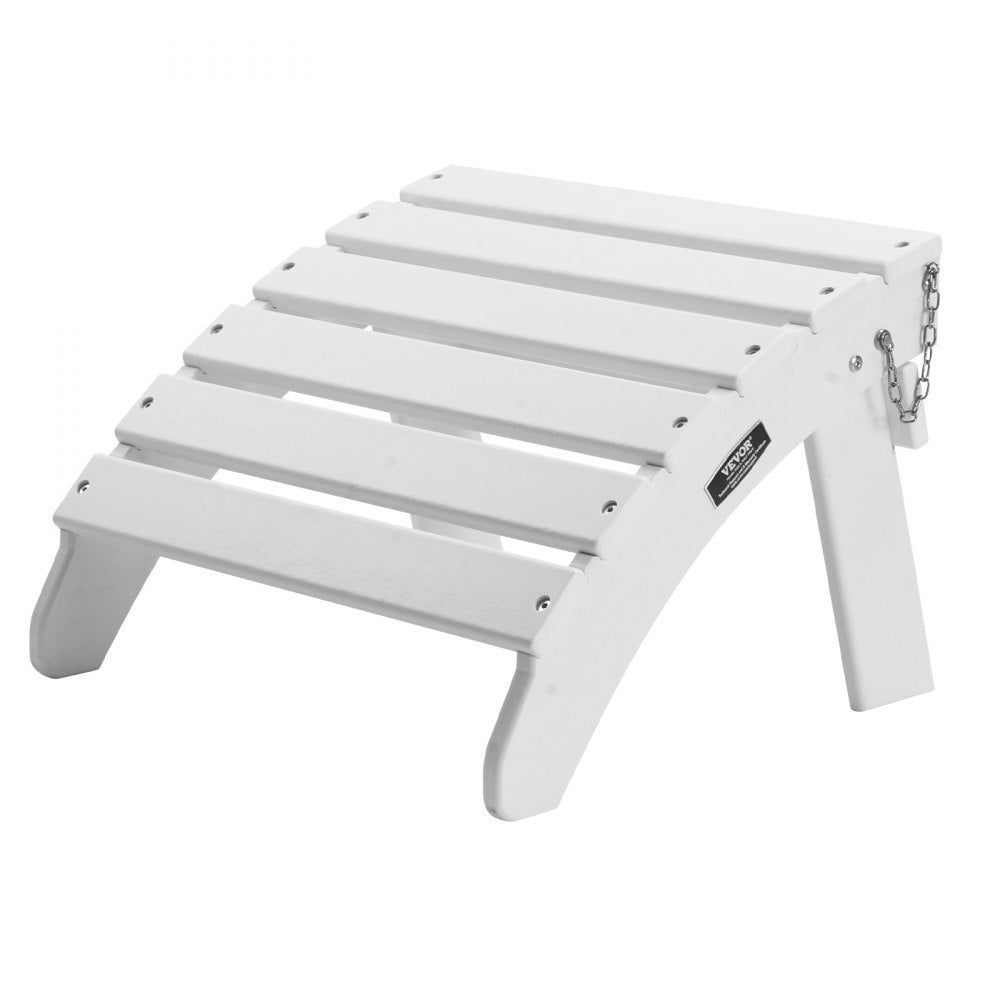 LXSKU4 - Foldable Adirondack Ottoman, 13.8" Height, HDPE Material