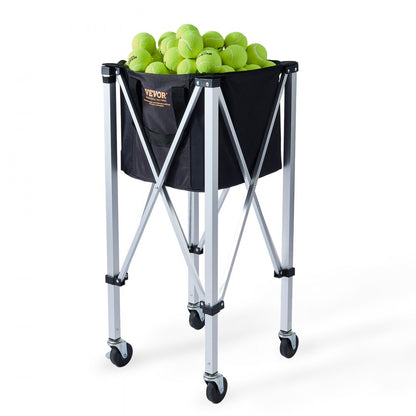 XLDD-BC150 - VEVOR Portable 150-Ball Tennis Hopper with Swivel Wheels