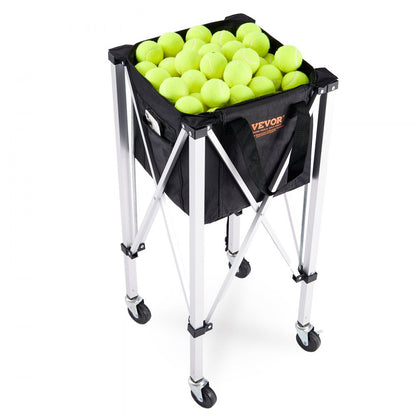 XLDD-BC150 - VEVOR Portable 150-Ball Tennis Hopper with Swivel Wheels