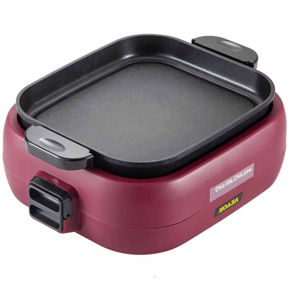 TKM-P10 - 2-in-1 3.3Qt Electric Grill & Hot Pot for 1-8 People